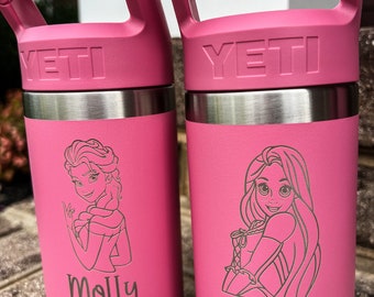 Personalized Disney Frozen YETI Cup / Engraved Elsa Anna Olaf / Kids Christmas Gift
