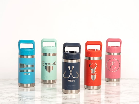 Personalized Engraved YETI 12oz Rambler Junior Water Bottle Kids YETI Cup  Kids Water Bottle Sports Youth Children Water Bottle -  Sweden