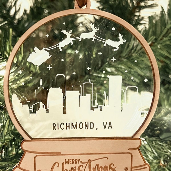 Richmond Skyline Etsy