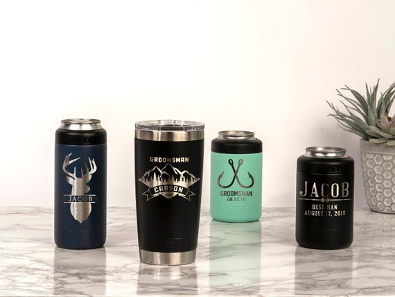 YETI, Personalized 30 Oz YETI, Custom Stainless Steel YETI, Custom Logo Yeti,  Bridesmaid, Groomsmen, Wedding Gift, Customize Yeti 