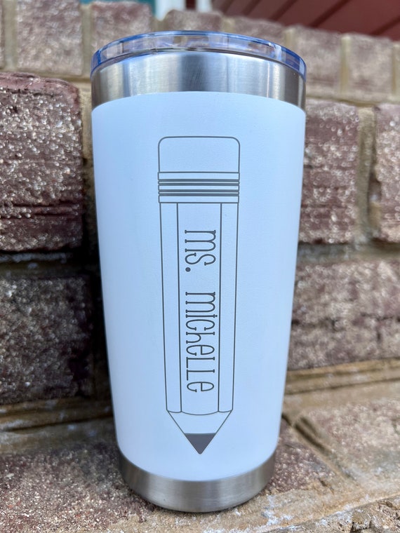 Personalized TEACHER YETI 30oz / 20oz Tumbler for School Librarian
