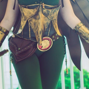 Hawkgirl Belt or Harness Logo Template