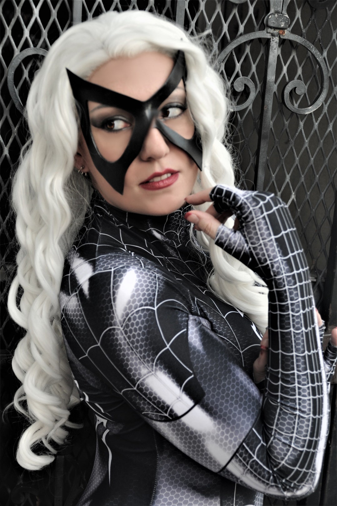 Black Cat Mask Template - Etsy
