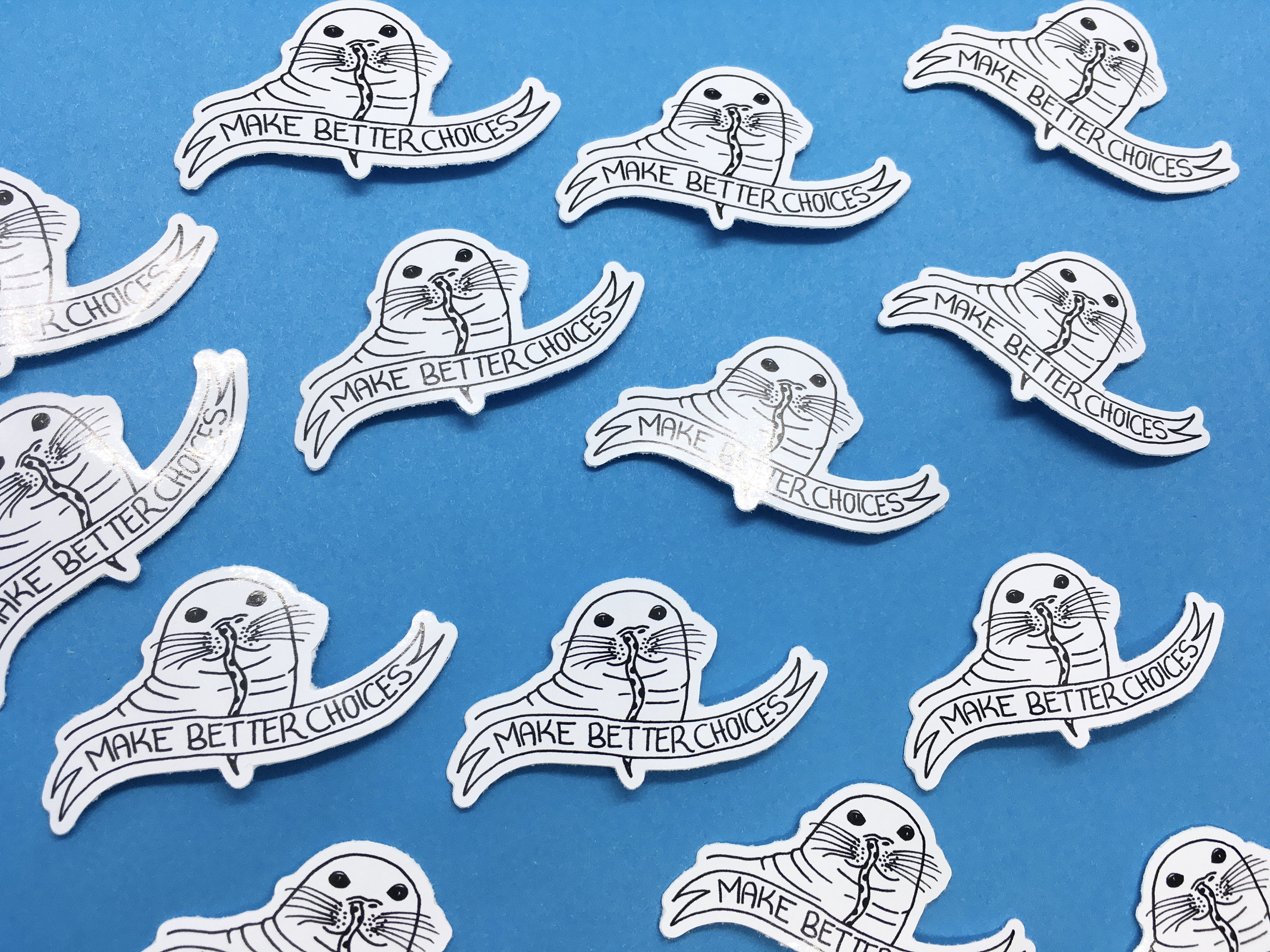 Decals & Skins Electronics & Accessories each 3*5cm Pack of 3 Seal