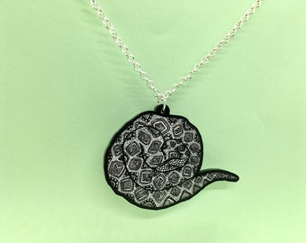 Python Necklace (6cm pendant, 48cm chain)