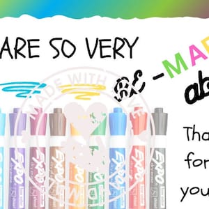 Dry Erase Marker Teacher Appreciation Gift