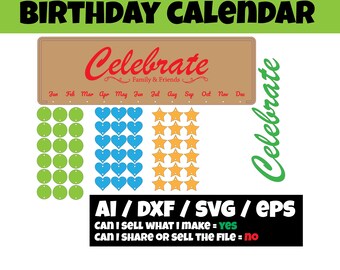 Download Birthday Board Svg Etsy