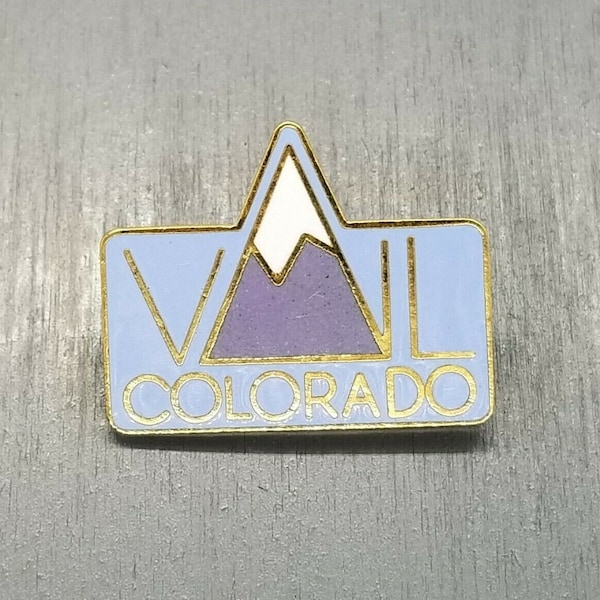 Vail Colorado Pin – CO Pin – Colorado Souvenir Hat Pin Lapel Ski Resort - Travel Gift - Travel Pin -