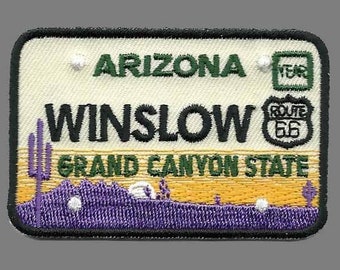 Greetings from Winslow Arizona FRIDGE MAGNET travel souvenir