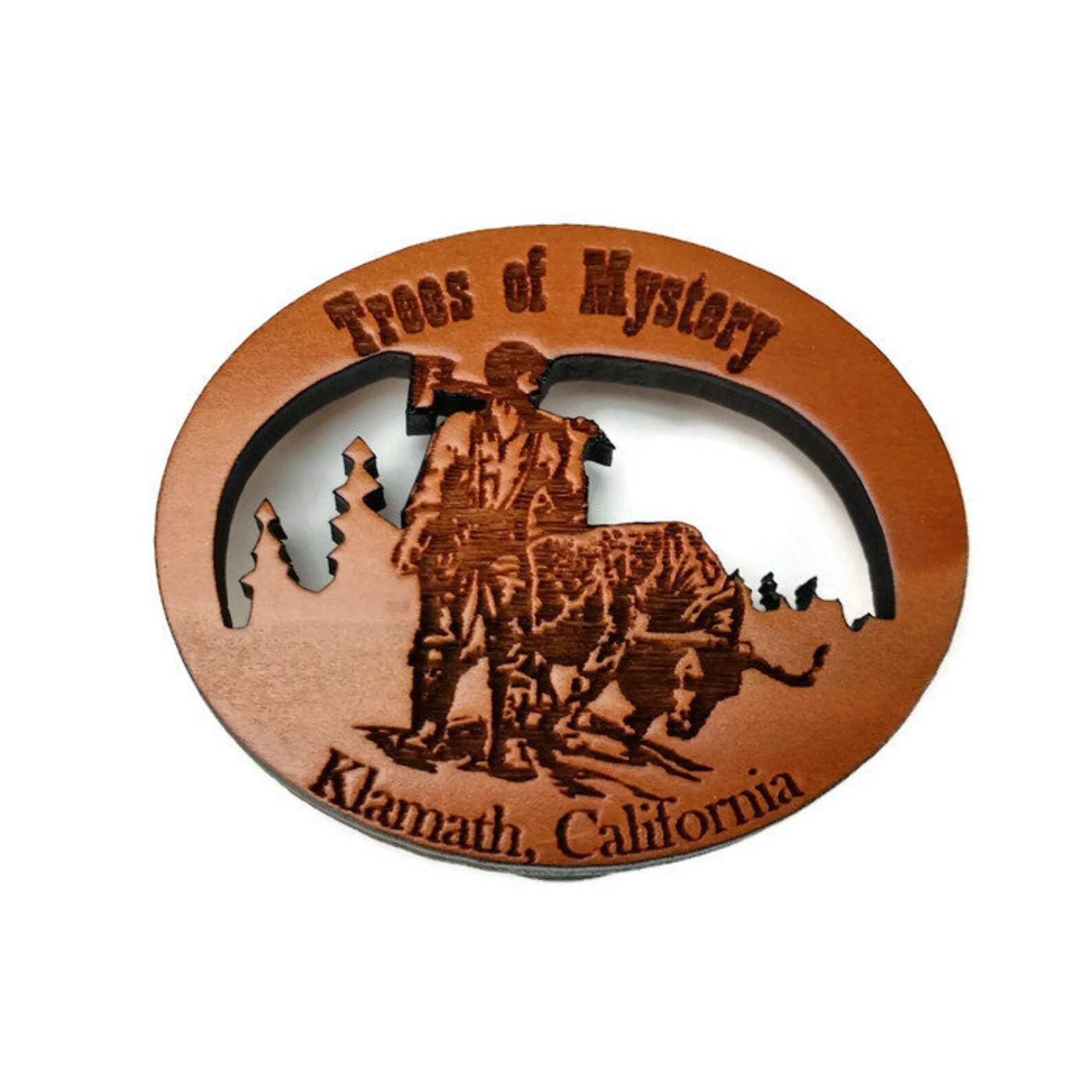 Trees of Mystery Souvenir Wood California Redwoods Etsy