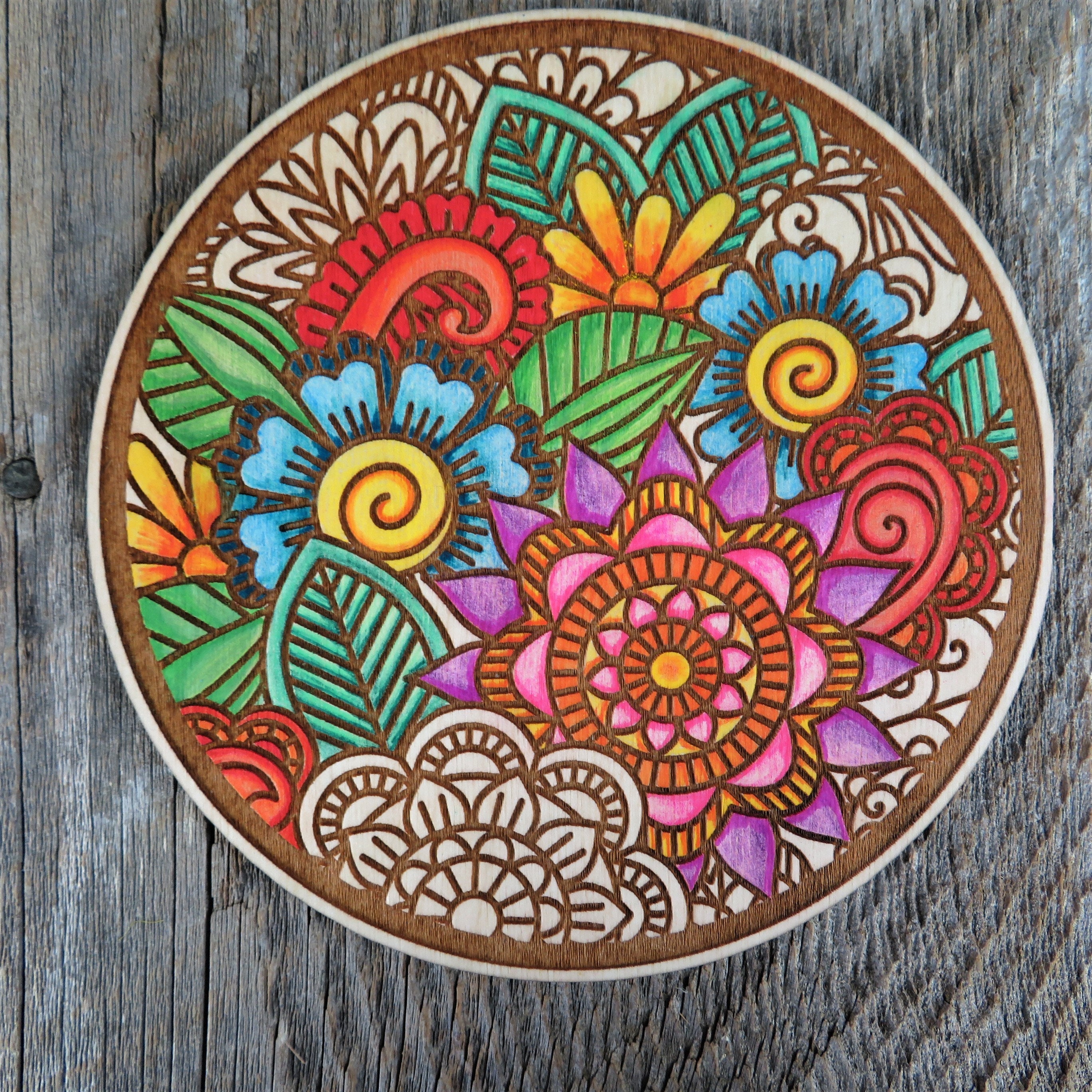 Colorations® Create A Scene, Decorate Your Own Wooden Crafts