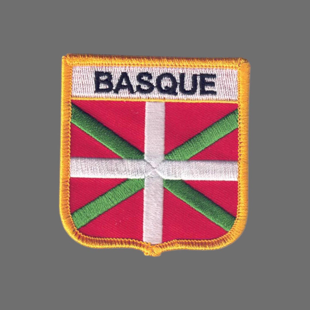 Basque Flag Patch – Iron on – Shield – Country Pride – Travel Patch –  Souvenir Patch – Western Pyrenees, Bay of Biscay - Etsy