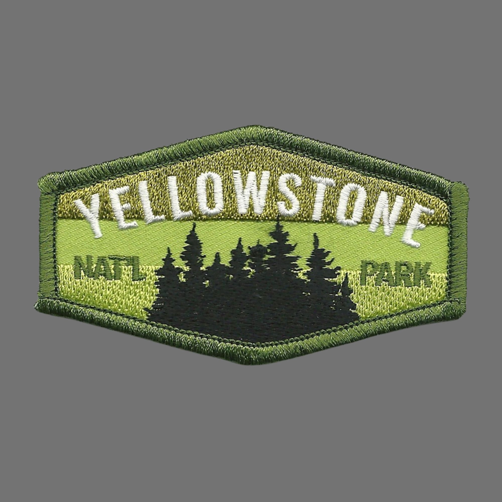Yellowstone Embroidered Patch, Yellowstone National Park