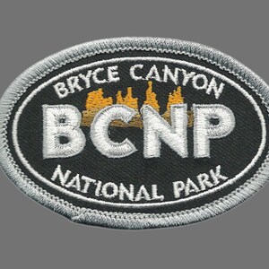 Bryce Canyon National Park – BCNP Utah Travel Patch Iron On – UT Souvenir Patch – Embellishment Applique – 3″ Badge Accessory