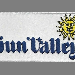 Sun Valley Idaho Patch – Sun Valley Resort Lodge – ID Souvenir – Travel Patch – Iron On – Logo Applique – Ski Resort Embellishment