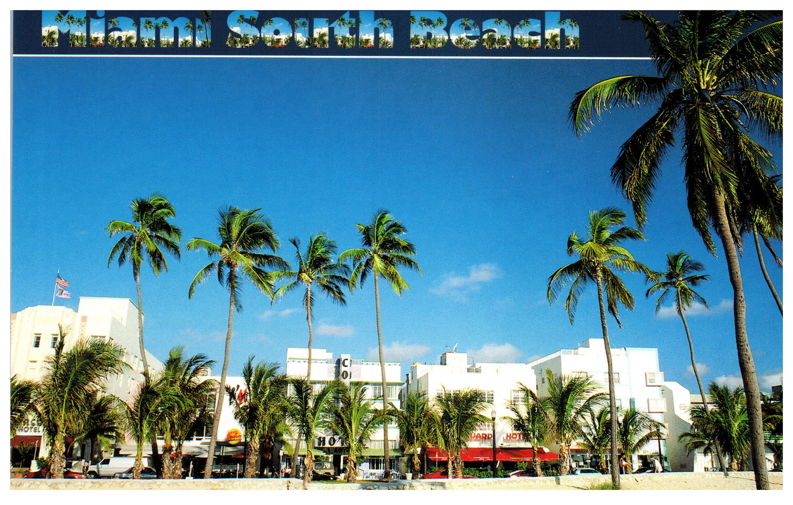 VINTAGE Florida FL Miami & Miami Beach Postcard Pack