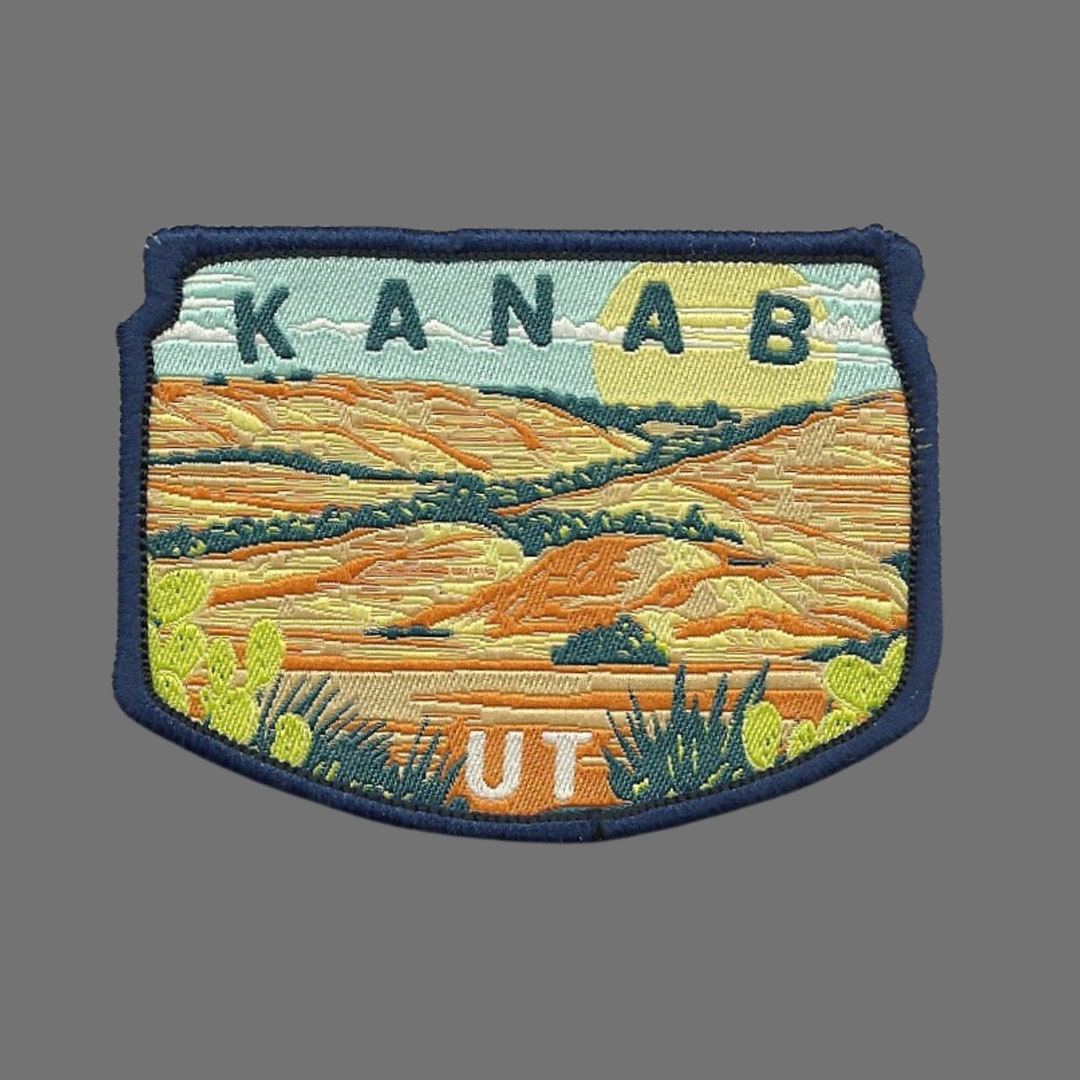 Utah Patch UT Kanab Utah Travel Patch Souvenir Patch Etsy UK