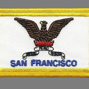 San Francisco Patch – California Souvenir – Phoenix  SF CA Flag