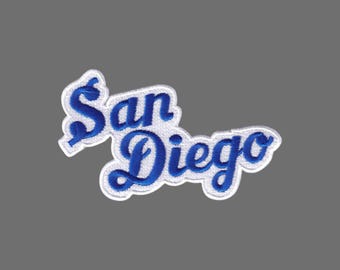 San Diego Unidirezionale Firmare RICAMATO Iron-on Patch Applique - Foto 7