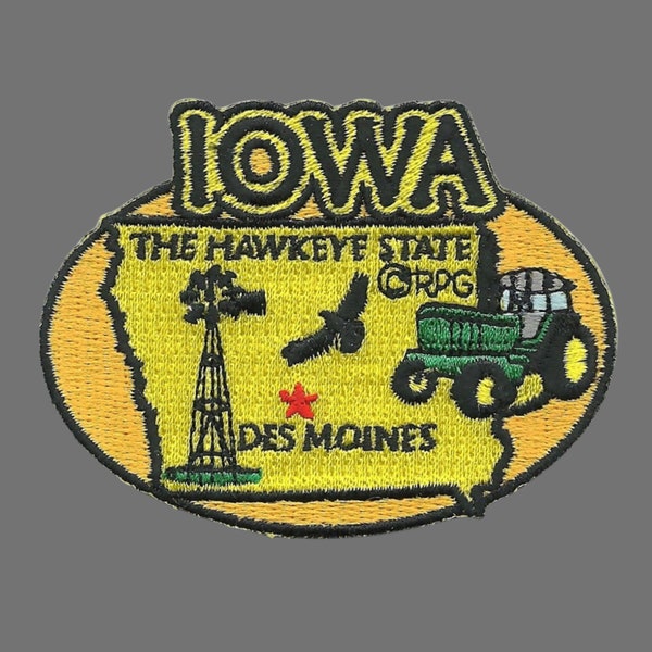 Iowa Hawkeyes Patch - Etsy