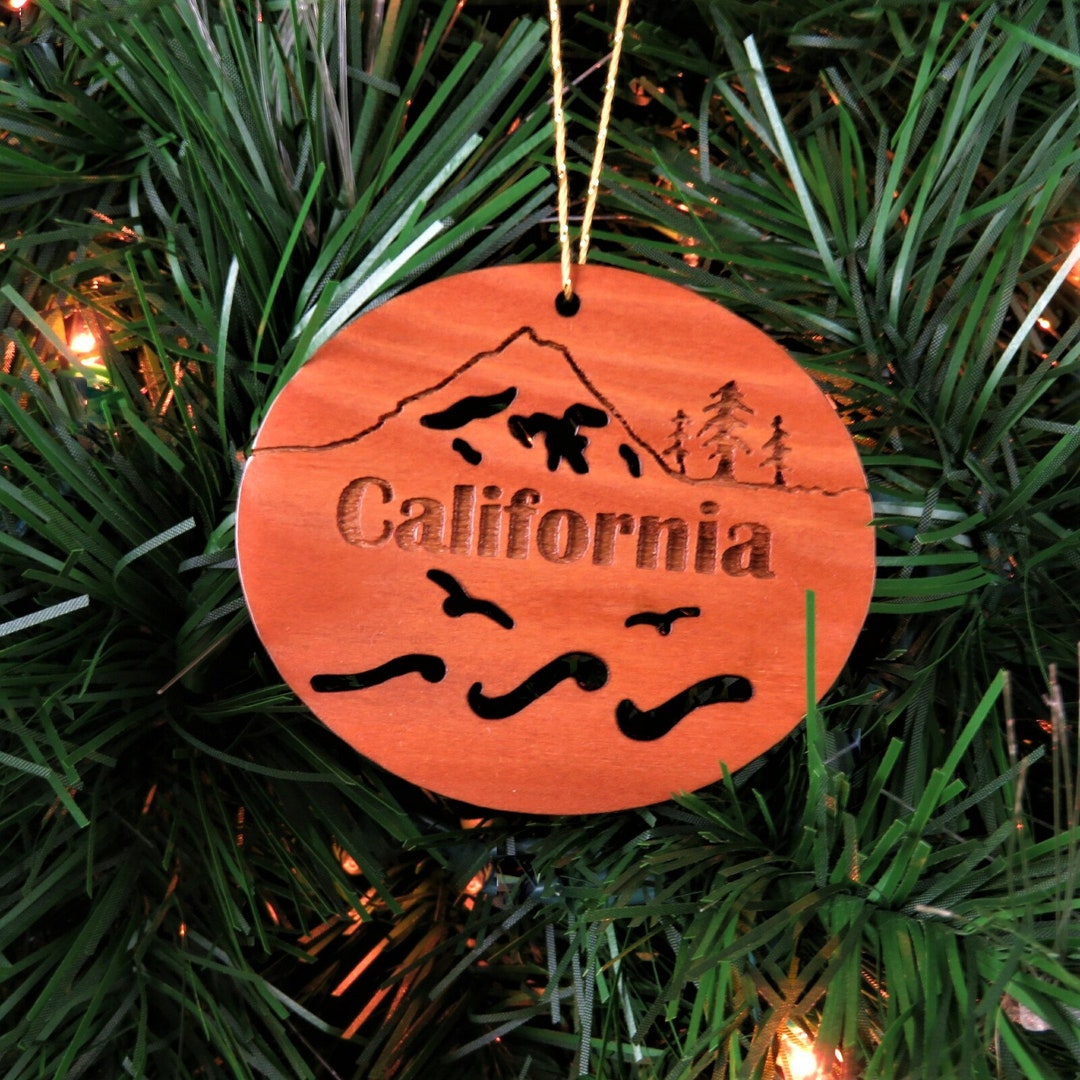 California Christmas Ornament 