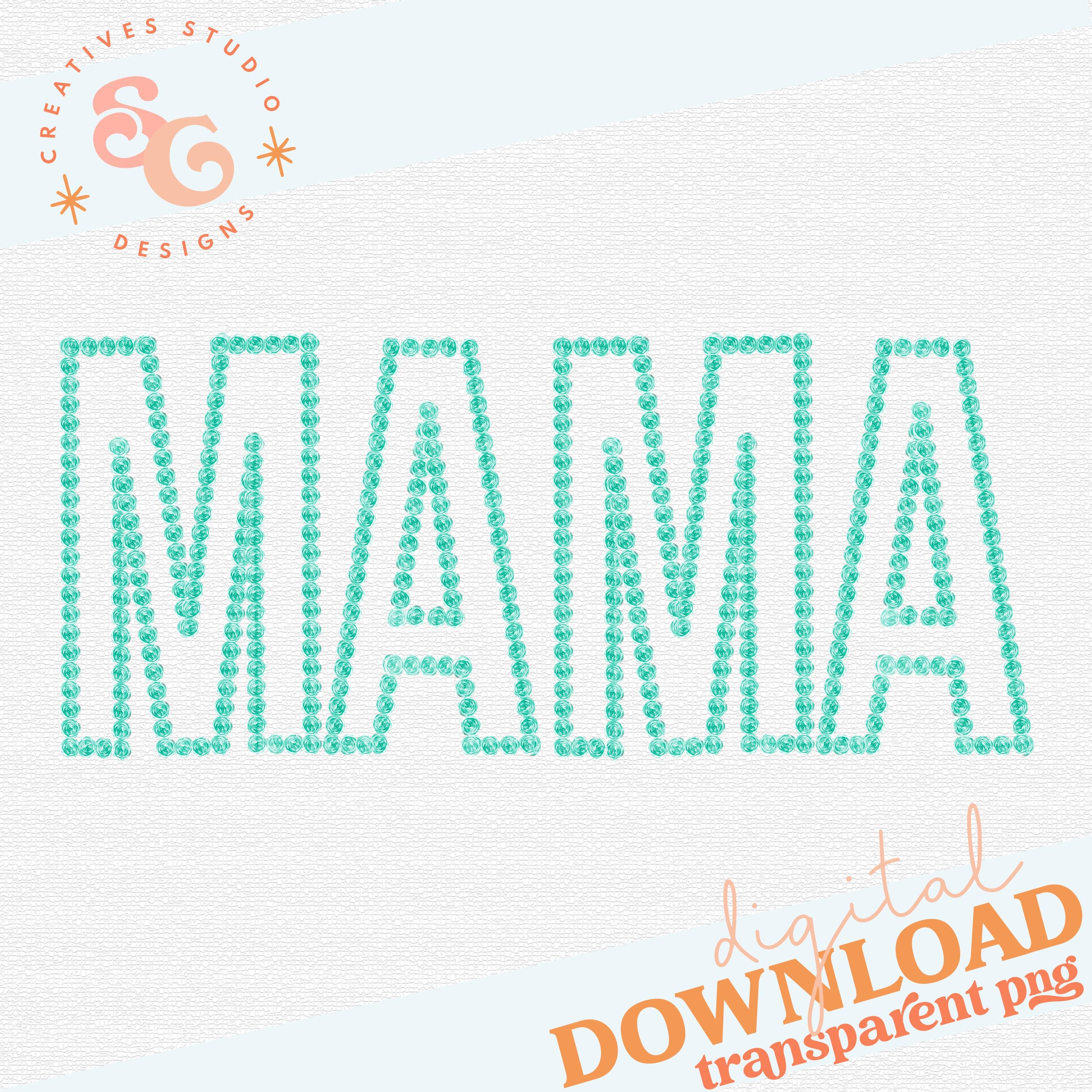 mint green mama png shirt designs for mothers, mini rosettes Mothers day sublimation designs for aprons, mom png for pillows, trendy png