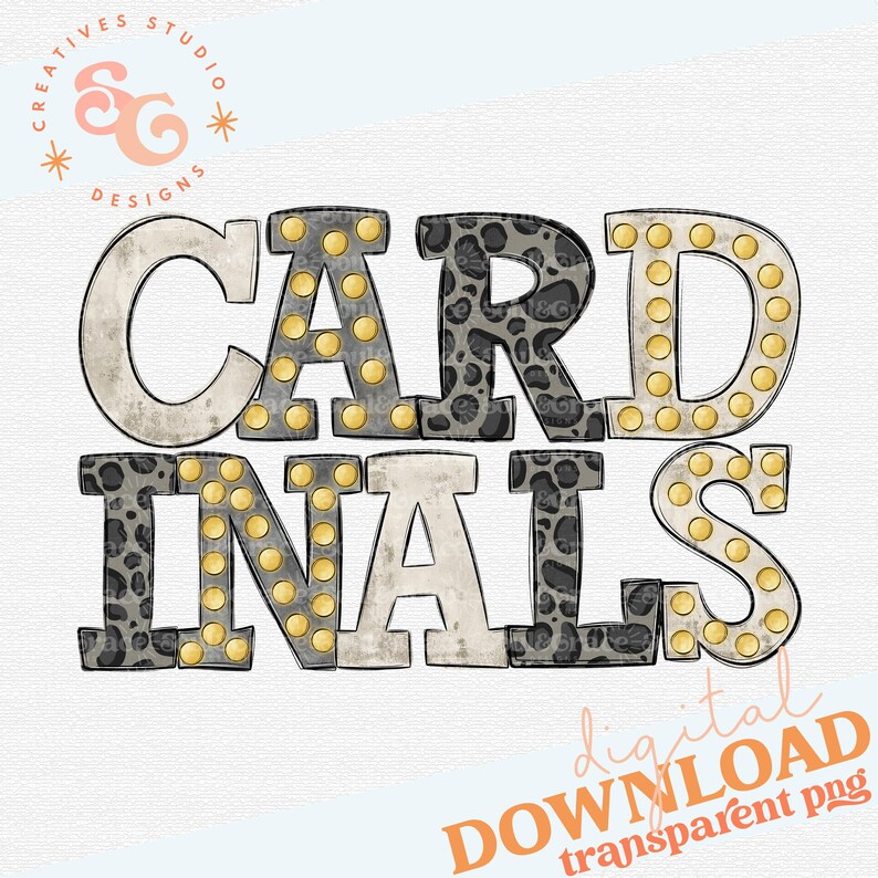 Cardinal Letter R Mascot Png for School CARDINALS Neutral Marquee Digital Design, Instant ...