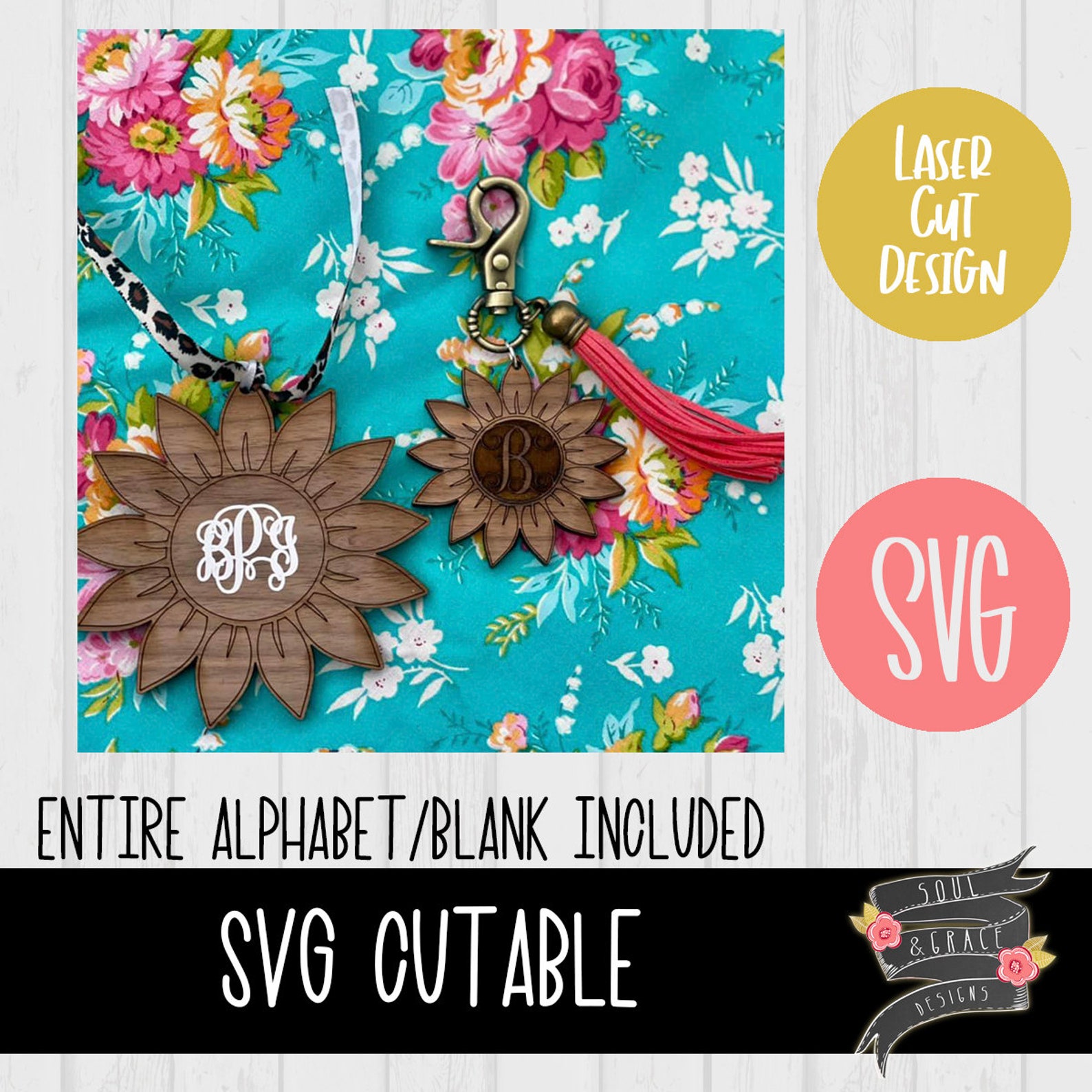 Free Free Sunflower Keychain Svg 620 SVG PNG EPS DXF File