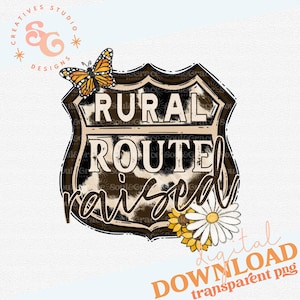 rural route raised png for shirts western png files for sublimation popular now, cowhide print kitchen towel sublimation design for birthday