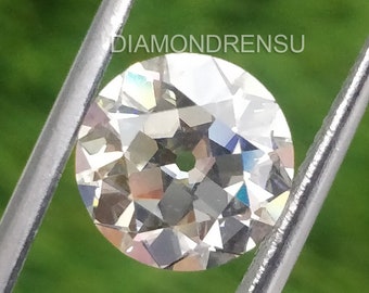 3.00 mm - 11.00 mm Old European Cut Near Colorless Moissanite | Round OEC Loose Moissanite | Old Cut | Heritage Cut Moissanite | Vintage OEC