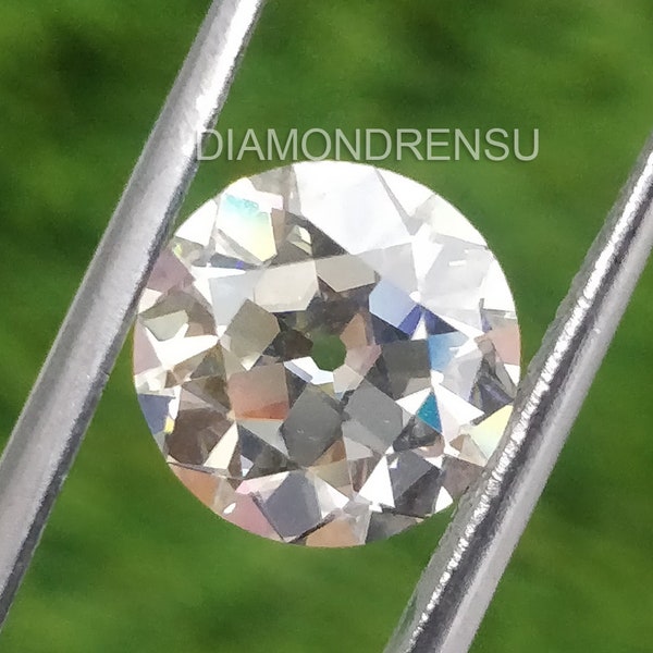 3.00 mm - 11.00 mm Old European Cut Near Colorless Moissanite | Round OEC Loose Moissanite | Old Cut | Heritage Cut Moissanite | Vintage OEC