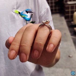 moissanite ring