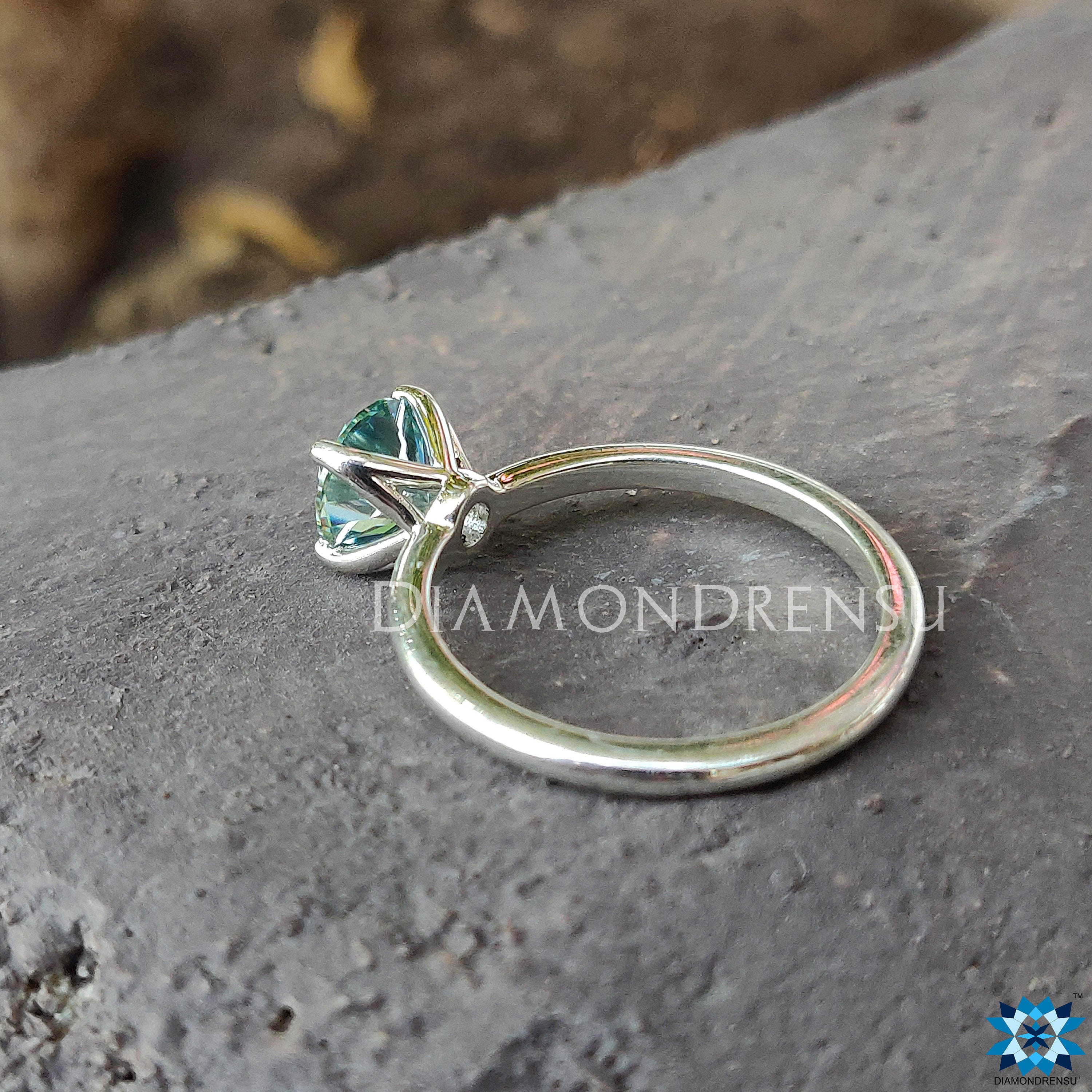 Pierre Moissanite Fancy 1,19 Carats (neuve Sans Emballage)