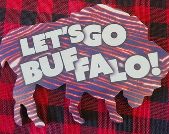 Buffalo Wood magnet