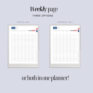 Daily Planner & Life Book for reMarkable Paper Pro, Techonichi Japanese style, quarterly monthly weekly, list tracker, meeting project notes image 6