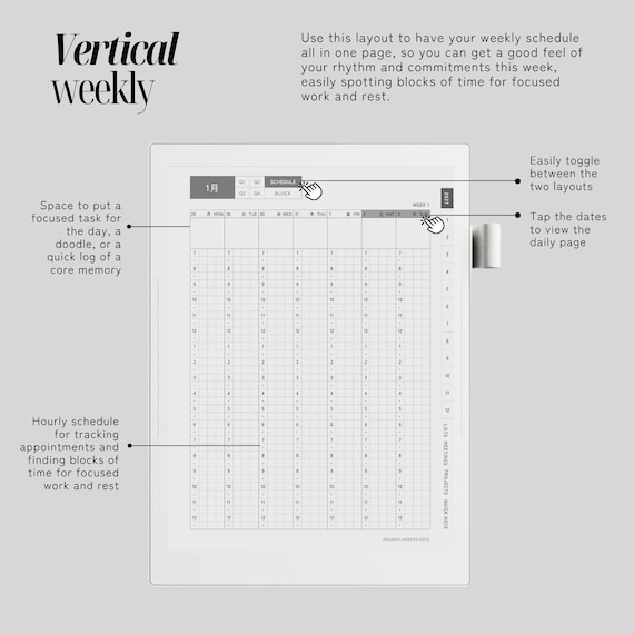 Techonichi Daily Planner & Life Book, listing photo 4