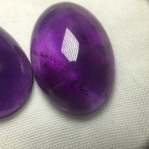 Large Hexagon Gem Flat Back Jewel 85mm or 3.33 Jewelry Amethyst Cabochon for Costume Cosplay Gem