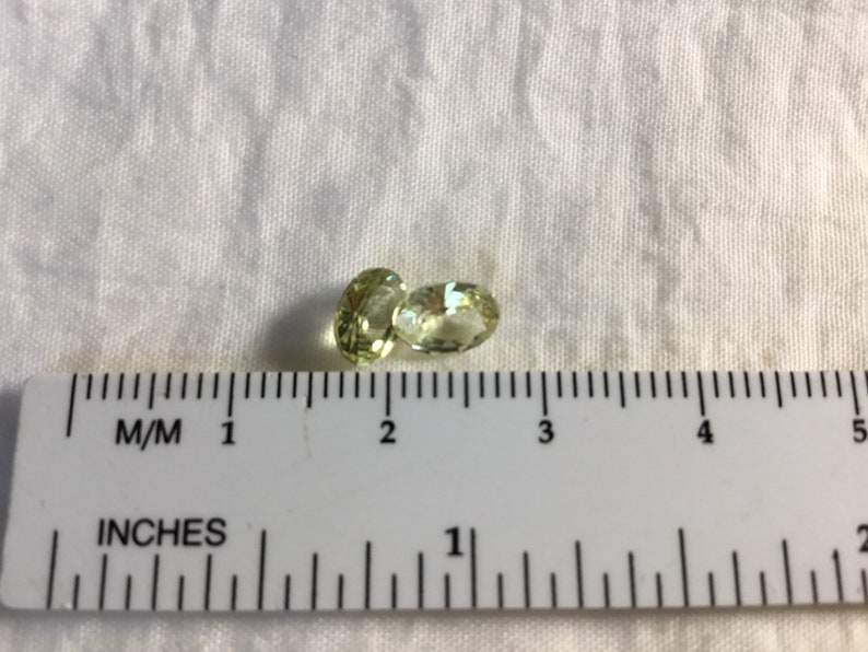 Mali Garnet Oval Faceted Gemstone 1pc 5x7mm