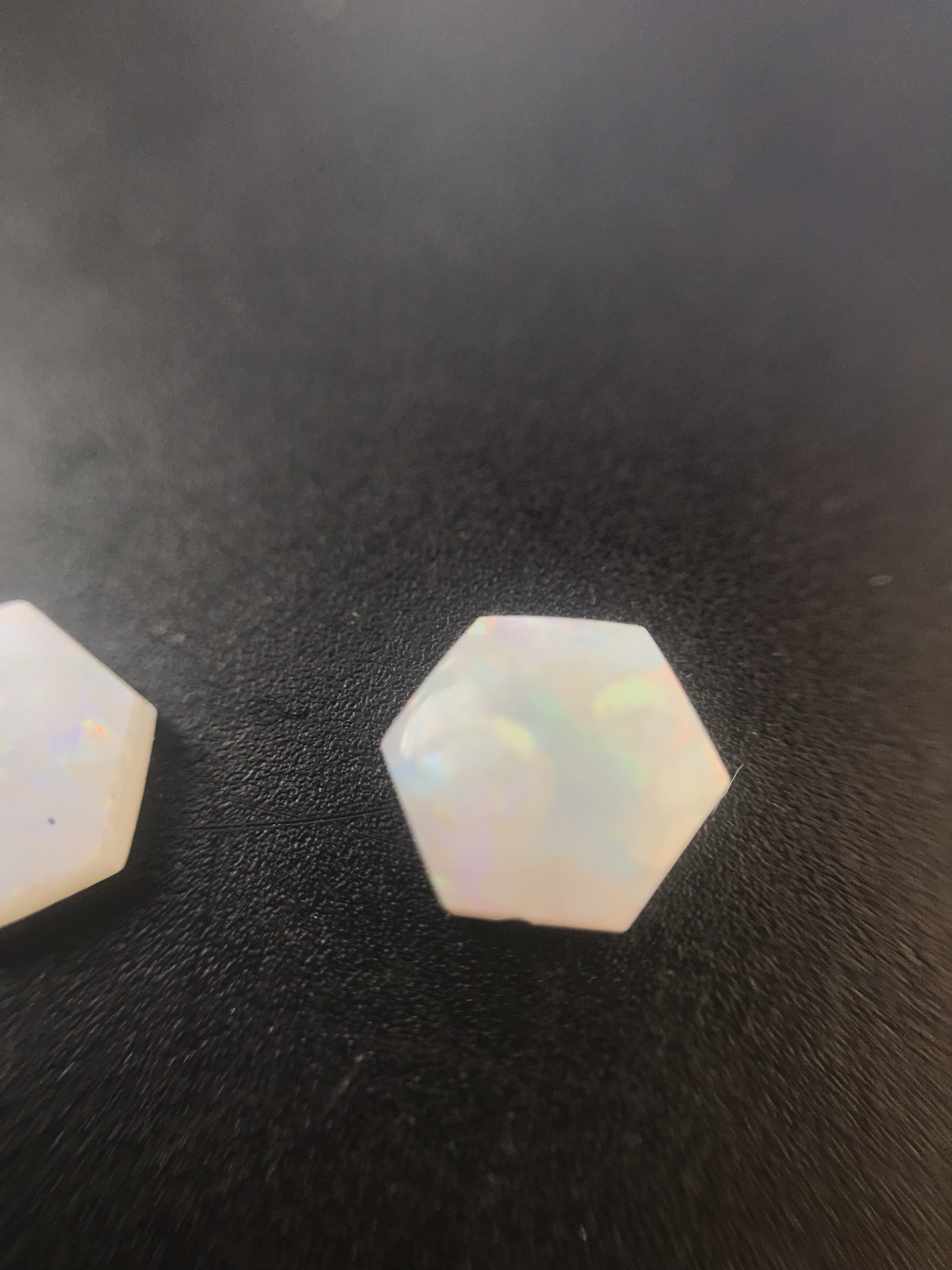 Cabujó xágono de ópalo cabujón plano 1 pc 5mm | Etsy