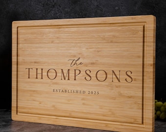 Custom Cutting Board, Personalized Gifts, Personalized Cutting Board for Christmas Gift, Wedding Gift for Couples, Custom Charcuterie Board