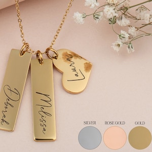 Birthday Gifts for Mom Personalized Necklace Custom Name Necklace, Custom Gift for Women Necklace for Mom Gift Handmade Jewelry
