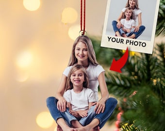 Custom Ornament, Photo Ornament, Personalized Ornament, Christmas Ornament, Acrylic Picture Ornament Family Photo, Family Ornaments 2024