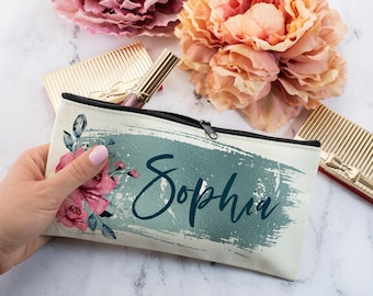 Bridesmaid Makeup Bags - Personalized Gifts for Her, Custom Cosmetic Bags, Best Friend Gifts for Her, Birthday Gifts, Bridesmaid Proposal