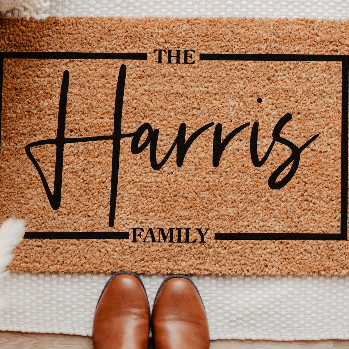 Housewarming Gift Home Decor, Personalized Door Mat With Family Name, Wedding Gift for Couples, Custom Welcome Doormat W/ Anti-slip Backing - Etsy