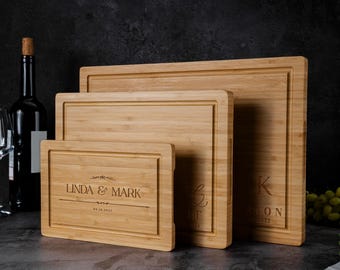 Custom Cutting Board Personalized Gifts, Personalized Cutting Board for Christmas Gift, Wedding Gift for Couples, Custom Charcuterie Board