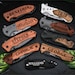 Pocket Knife Engraved, Personalized Gift for Men, Husband, Groomsman - Engraved Knives - Birthday Gift for Him, Anniversary Gift 