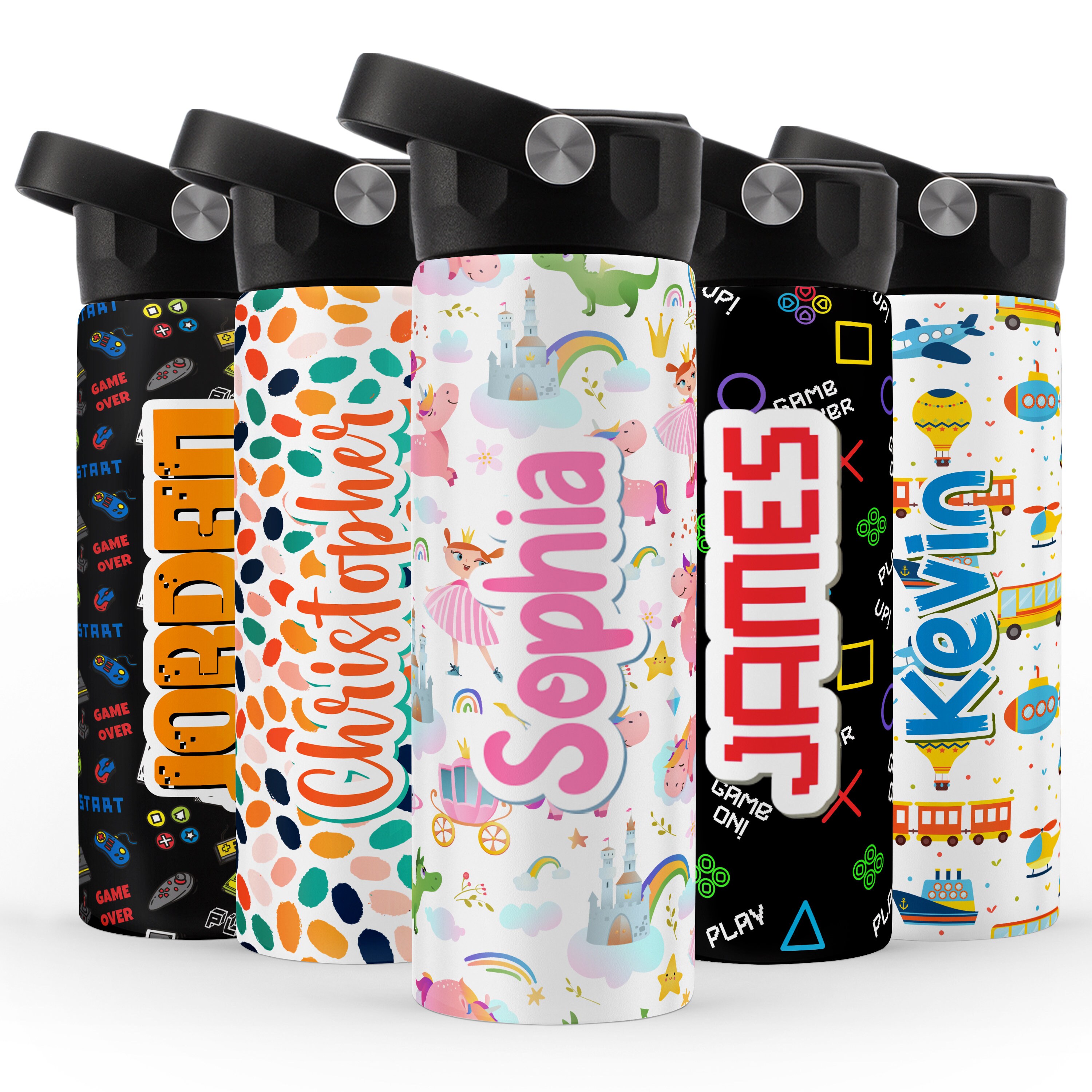 Personalized Kids Water Bottles