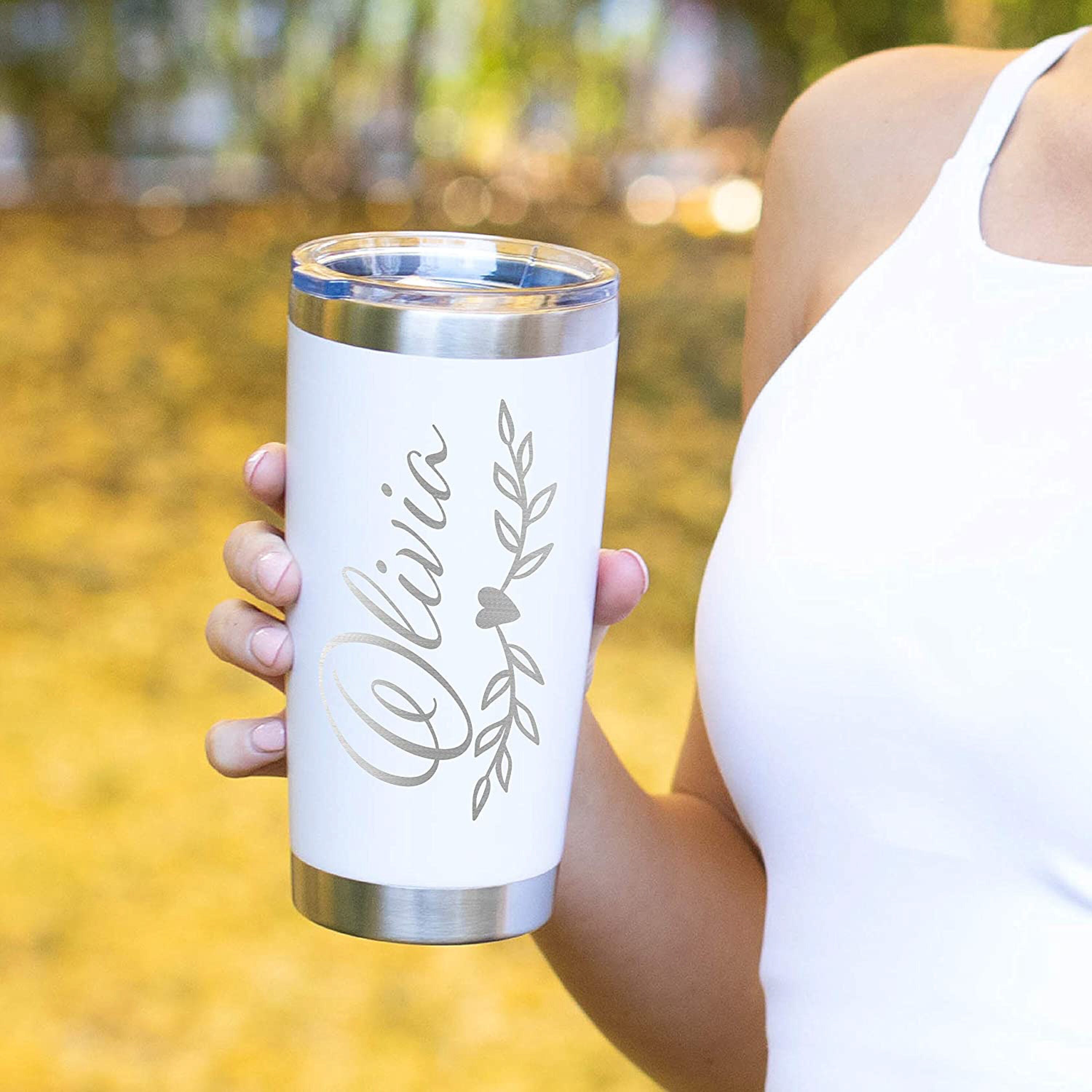 Personalized Tumblers 20oz 13 Designs 11 Colors Perfect Etsy
