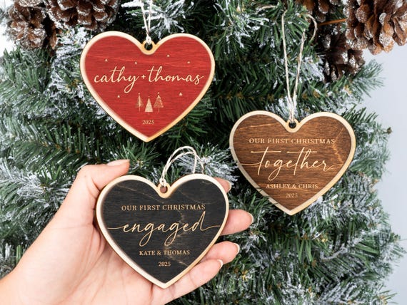 Our First Christmas Ornament, Personalized Mr and Mrs Christmas Ornament, First Christmas as Mr and Mrs Ornament, First Christmas Together