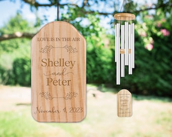 Wedding Gifts for the Couples, Personalized High-Quality Wind Chimes, Unique Wedding Gift, Anniversary Gift, Housewarming Engagement Gifts
